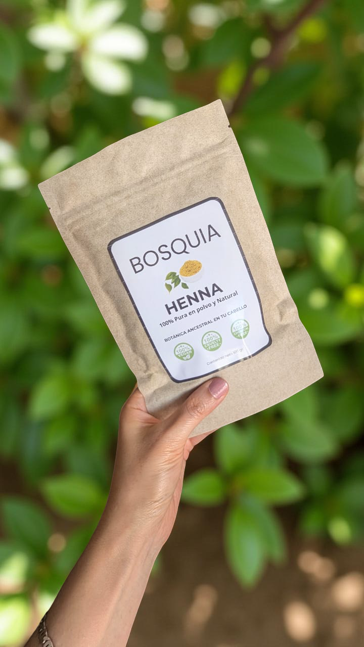 Henna en polvo 100% Natural para el Cabello + Envío Gratis