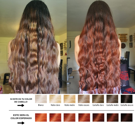 Henna en polvo 100% Natural para el Cabello + Envío Gratis